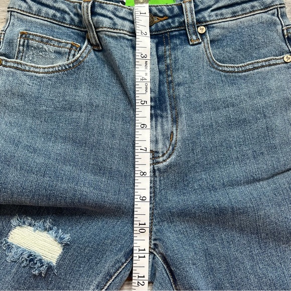 New! Free People x Sandrine Rose distressed high rise skinny Jeans 16032 - Picture 13 of 16